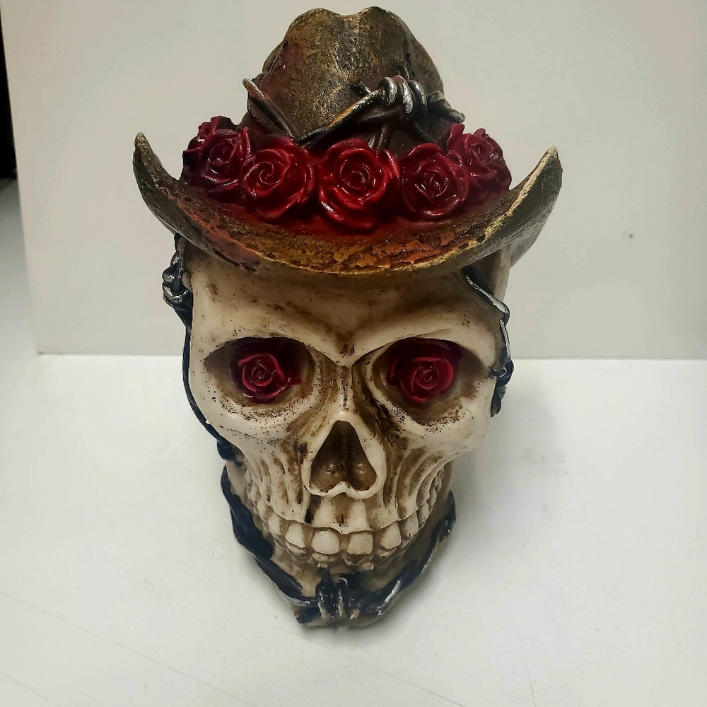 Flowery Skull